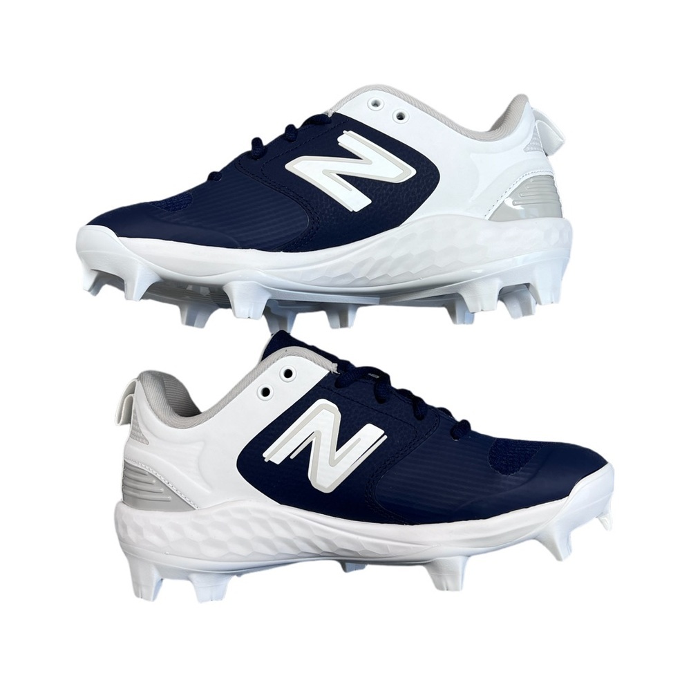 New Balance Fresh Foam Baseball/Softball Cleats Navy White NWOT W 9 / M 7.5 - Picture 7 of 10